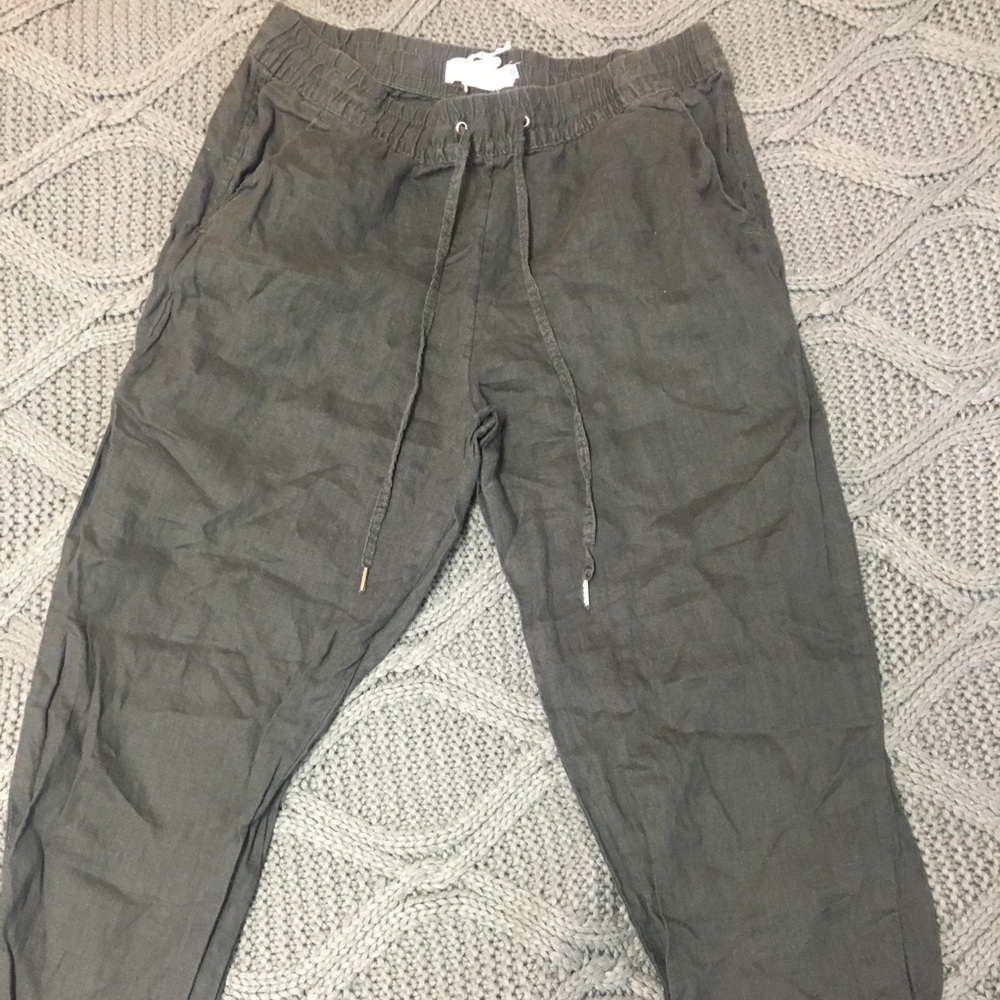 2/$20 ⭐️hm 100% linen pants⭐️
